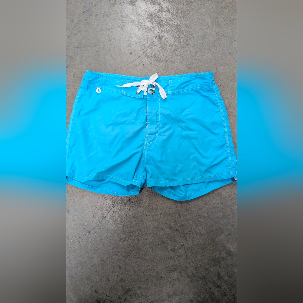 Sundek Blue Men's Swim Shorts, Size 30